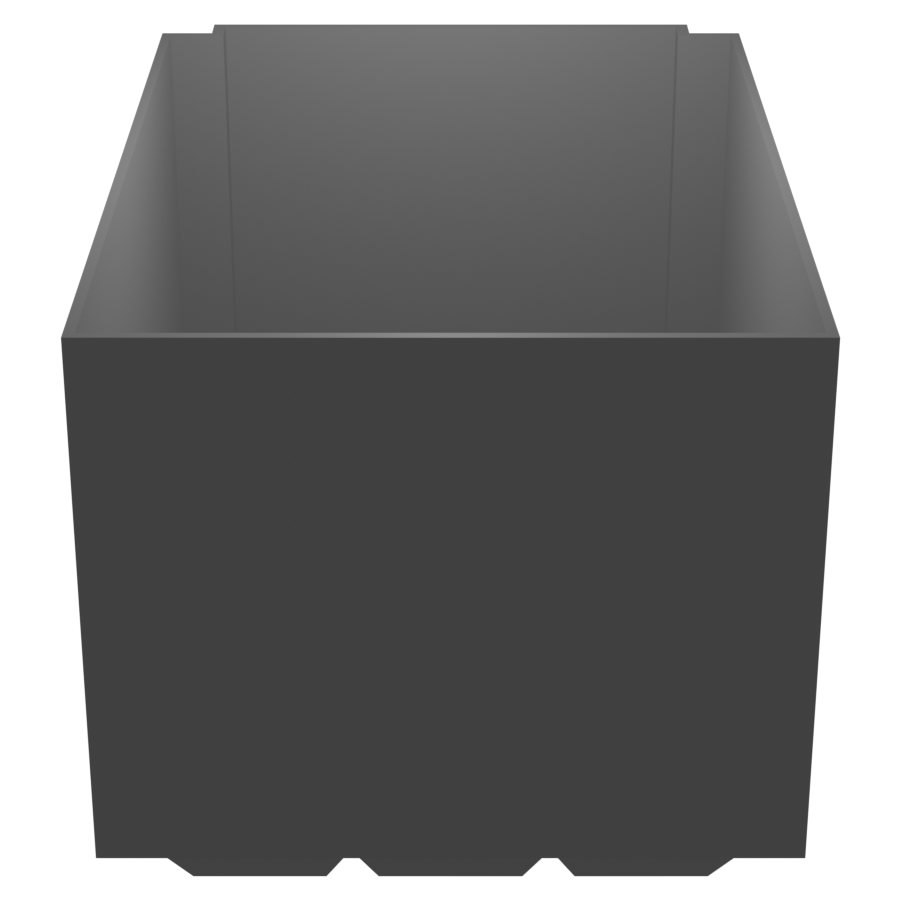 (image for) 2 Drawer - Middle Center Bin - Extra Large